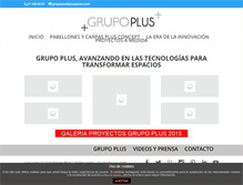 Tablet Screenshot of grupoplus.com